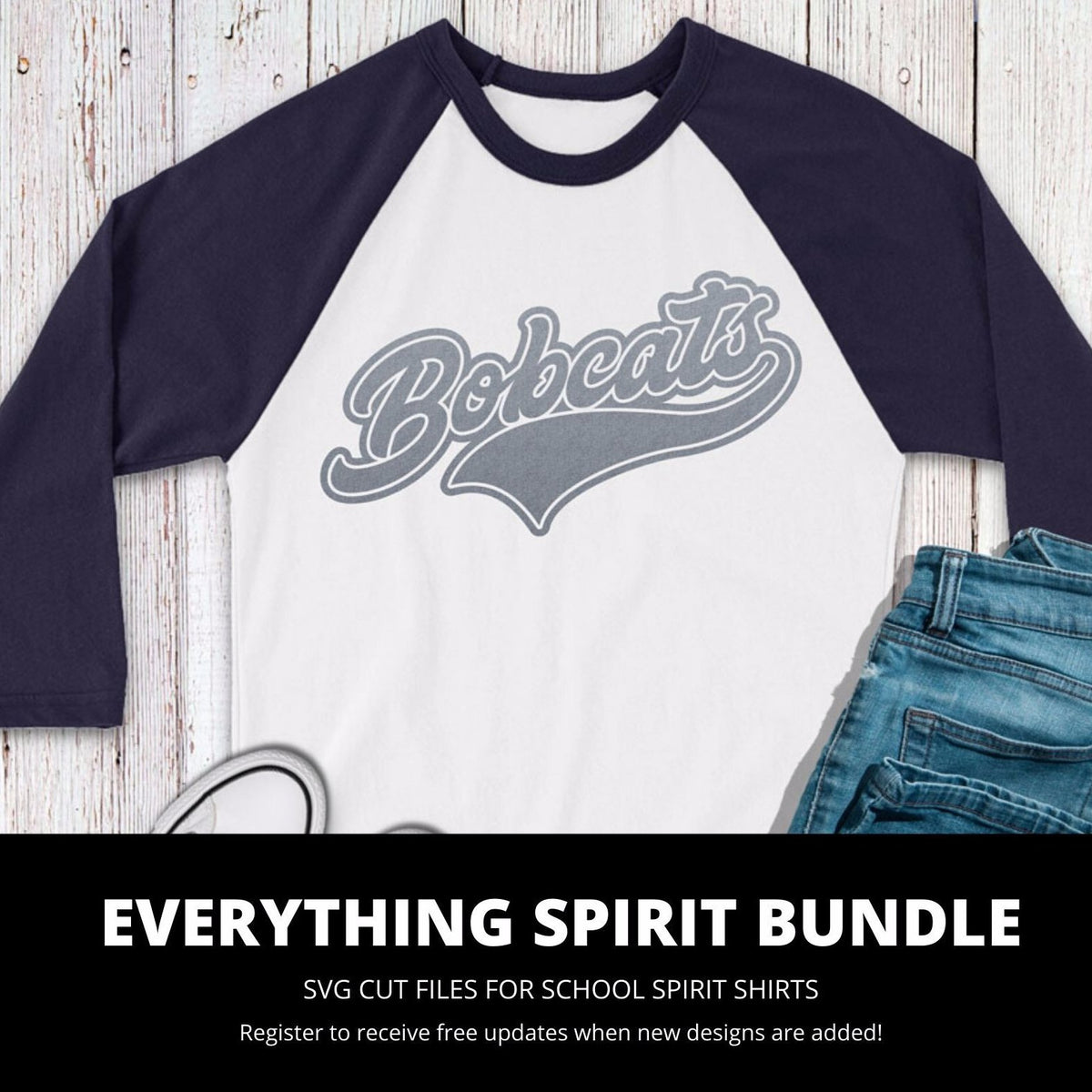 Bobcats Everything Spirit Bundle | SVG DXF EPS PNG Cut Files