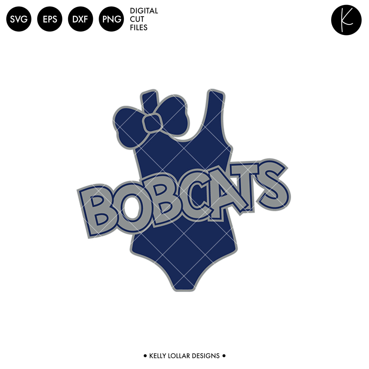 Bobcats Swim Bundle | SVG DXF EPS PNG Cut Files
