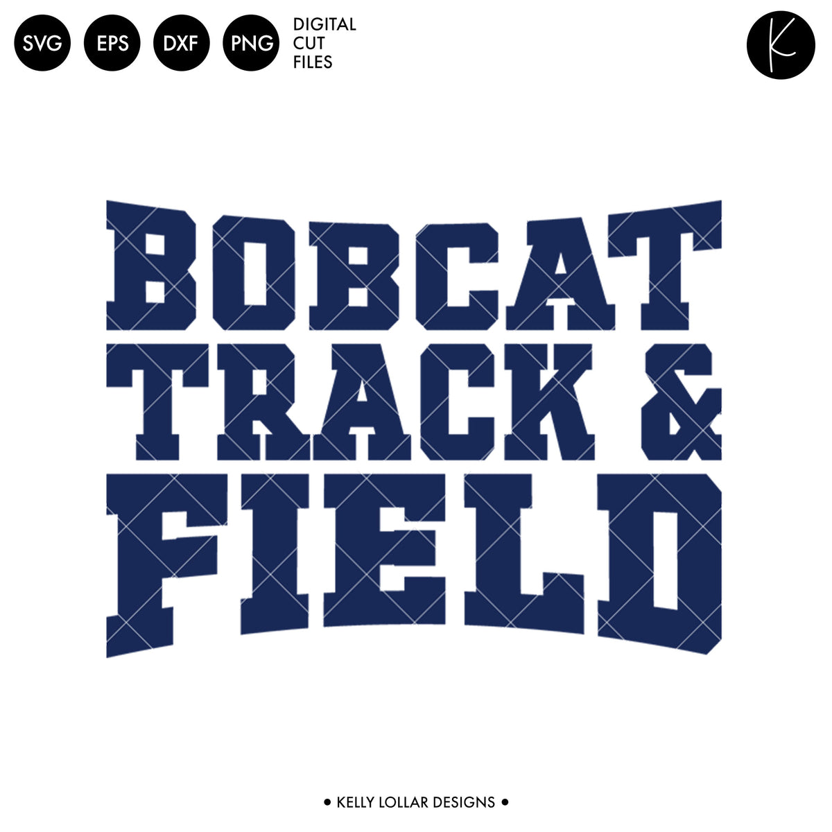 Bobcats Track &amp; Field Bundle | SVG DXF EPS PNG Cut Files