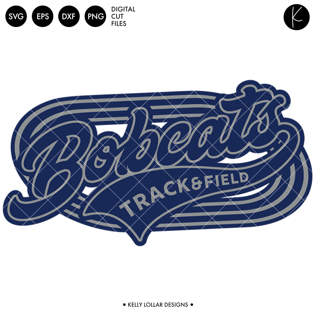 Bobcats Track &amp; Field Bundle | SVG DXF EPS PNG Cut Files