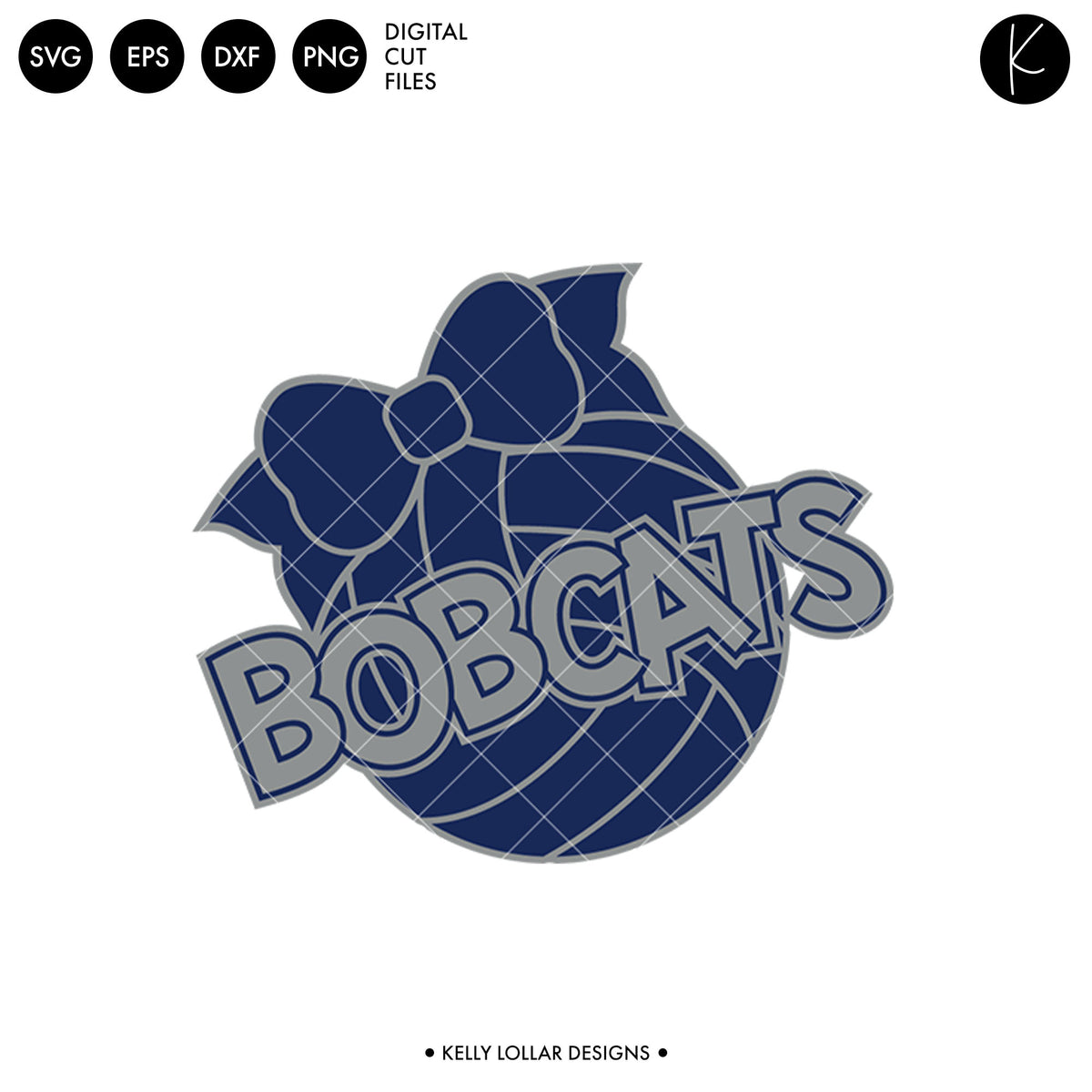 Bobcats Volleyball Bundle | SVG DXF EPS PNG Cut Files