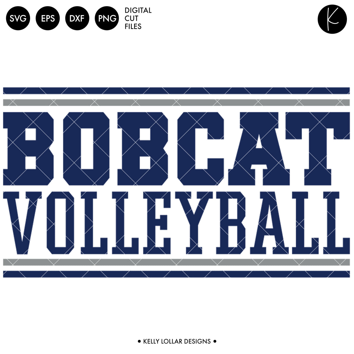 Bobcats Volleyball Bundle | SVG DXF EPS PNG Cut Files