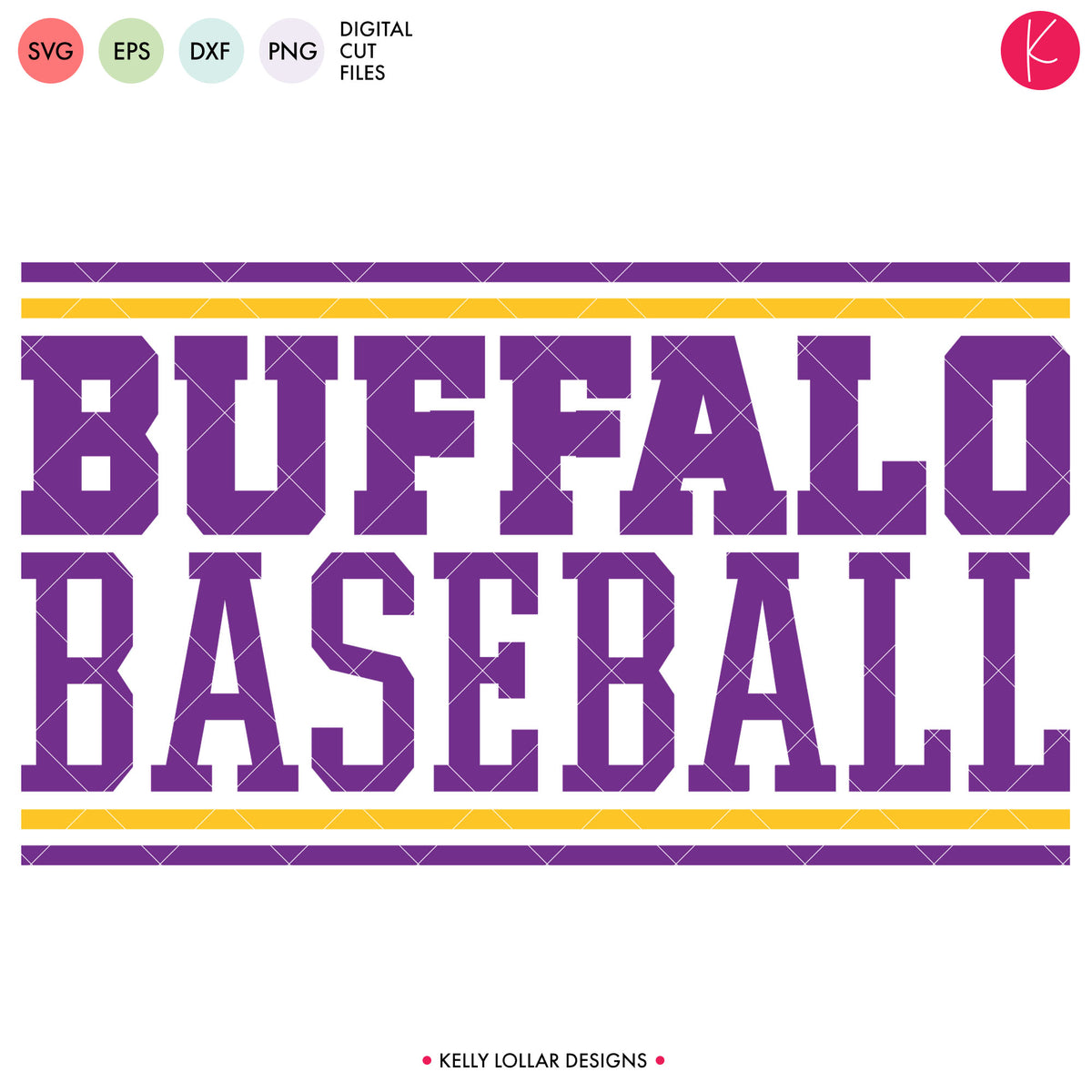 Buffaloes Baseball &amp; Softball Bundle | SVG DXF EPS PNG Cut Files