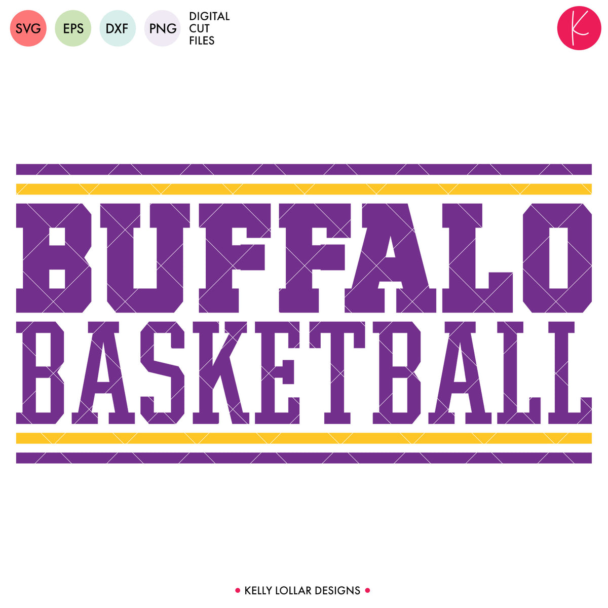 Buffaloes Basketball Bundle | SVG DXF EPS PNG Cut Files