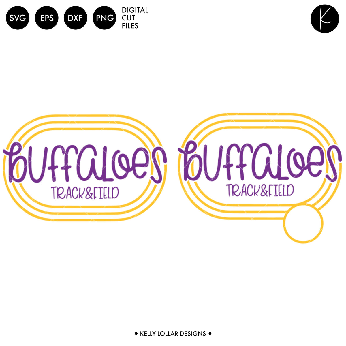 Buffaloes Track &amp; Field Bundle | SVG DXF EPS PNG Cut Files