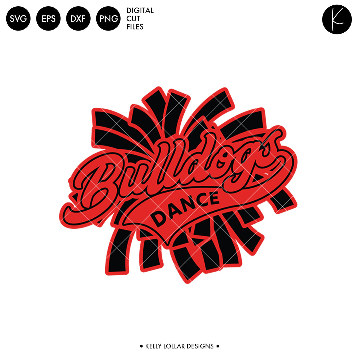 Bulldogs Dance Bundle | SVG DXF EPS PNG Cut Files