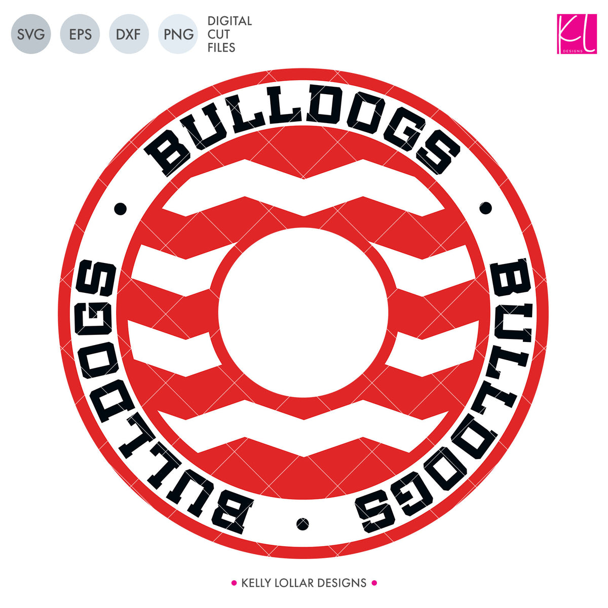 Bulldogs Mascot Bundle | SVG DXF EPS PNG Cut Files