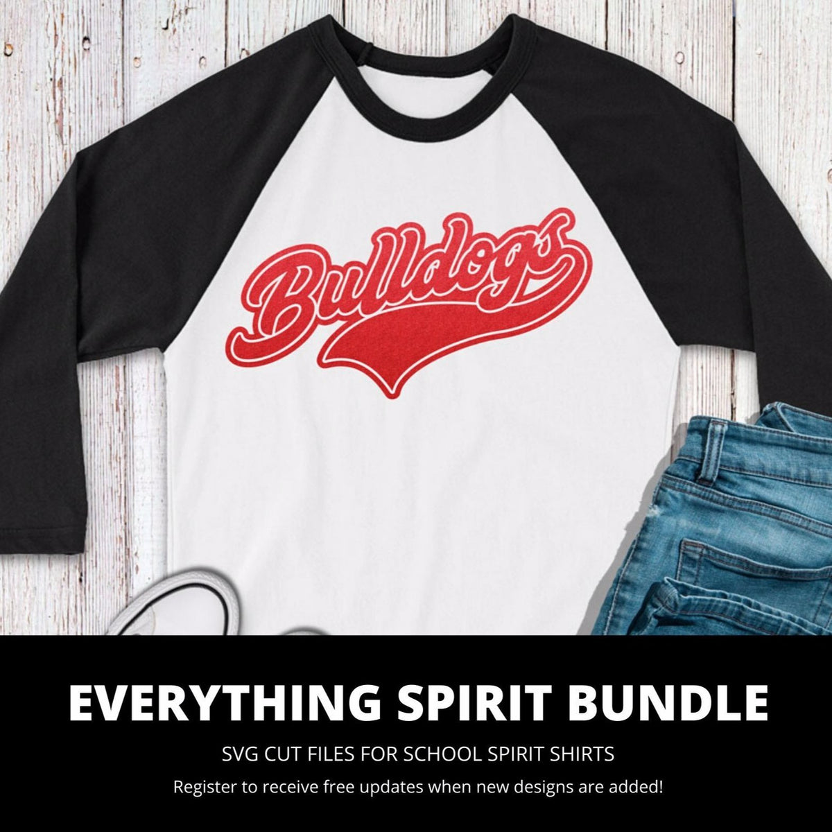 Bulldogs Everything Spirit Bundle | SVG DXF EPS PNG Cut Files