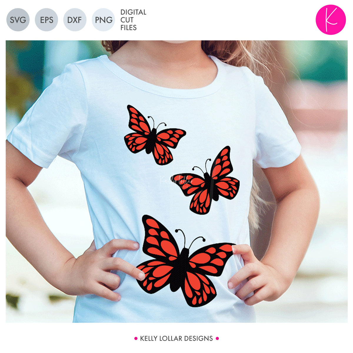 Butterfly Pack | SVG DXF EPS PNG Cut Files