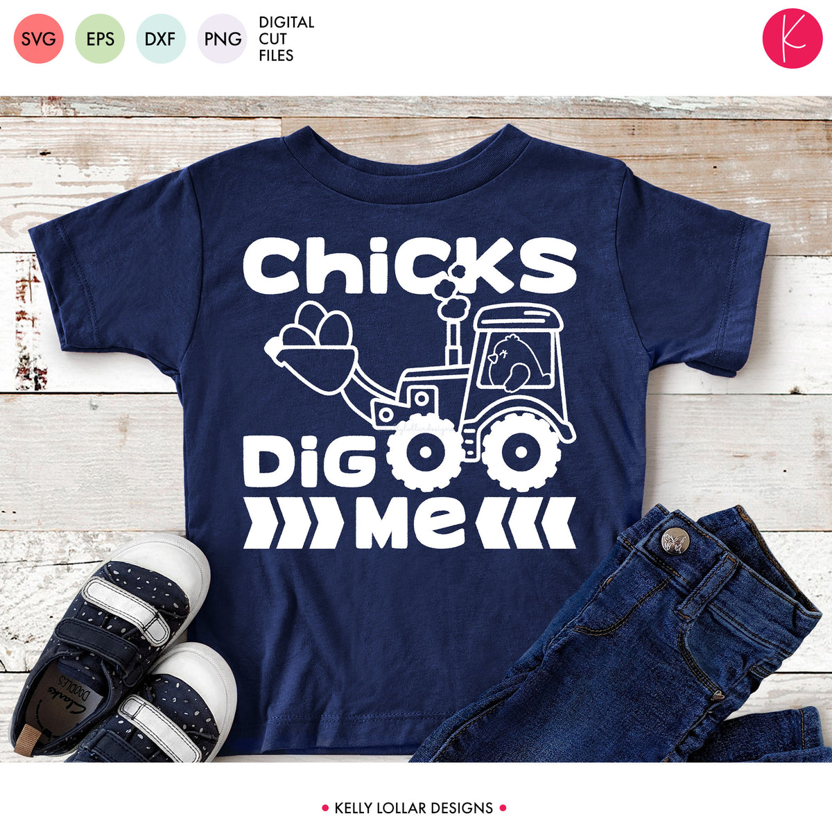 Chicks Dig Me | SVG DXF EPS PNG Cut Files