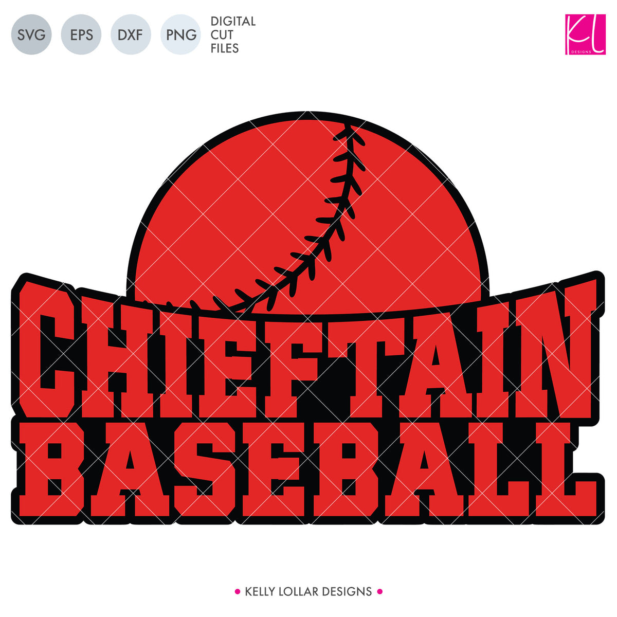 Chieftains Baseball &amp; Softball Bundle | SVG DXF EPS PNG Cut Files