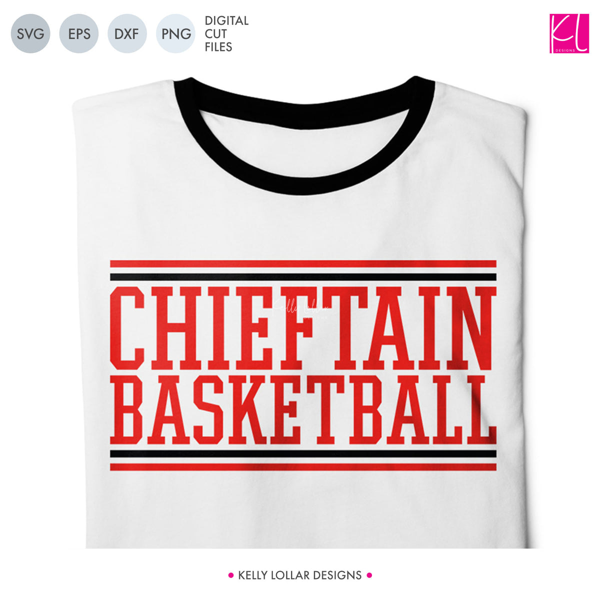 Chieftains Basketball Bundle | SVG DXF EPS PNG Cut Files