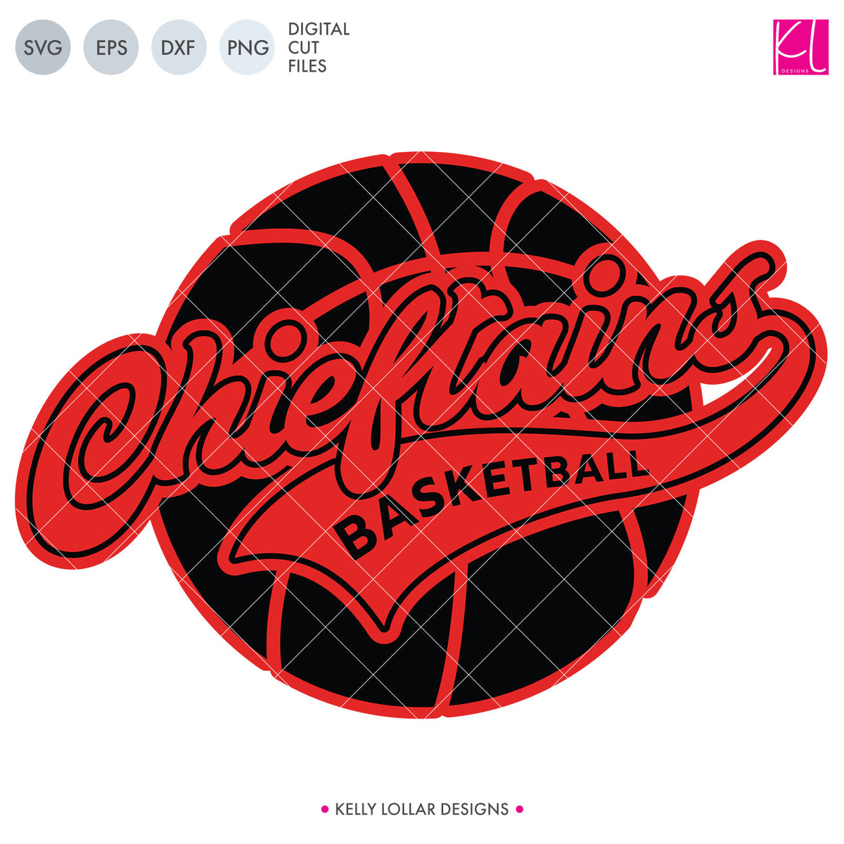 Chieftains Basketball Bundle | SVG DXF EPS PNG Cut Files