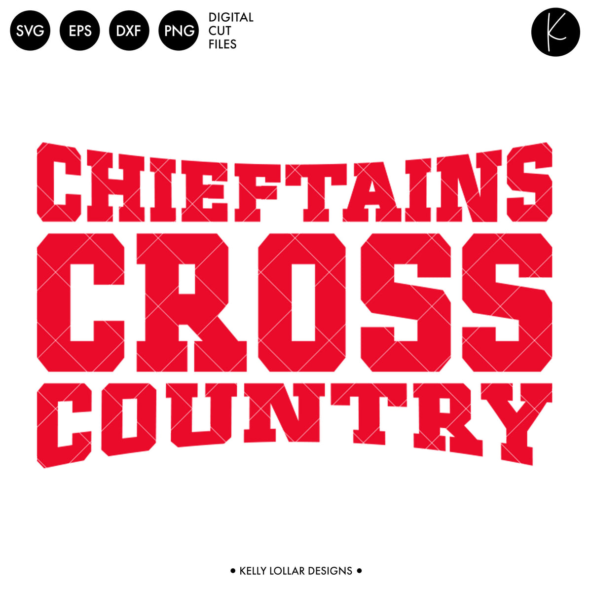 Chieftains Cross Country Bundle | SVG DXF EPS PNG Cut Files