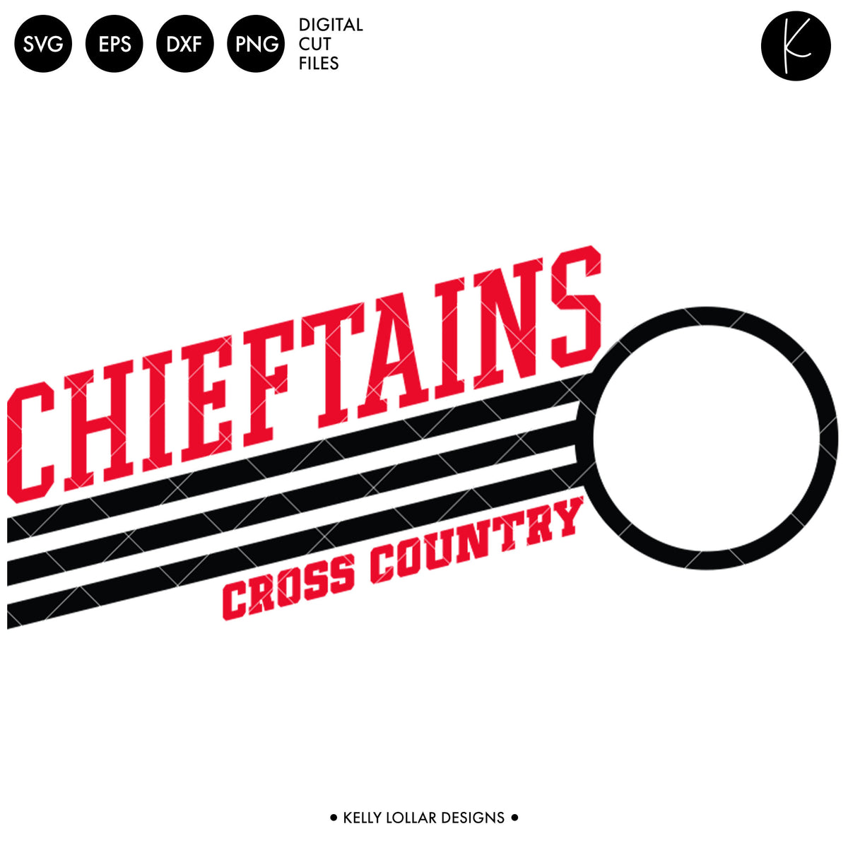 Chieftains Cross Country Bundle | SVG DXF EPS PNG Cut Files