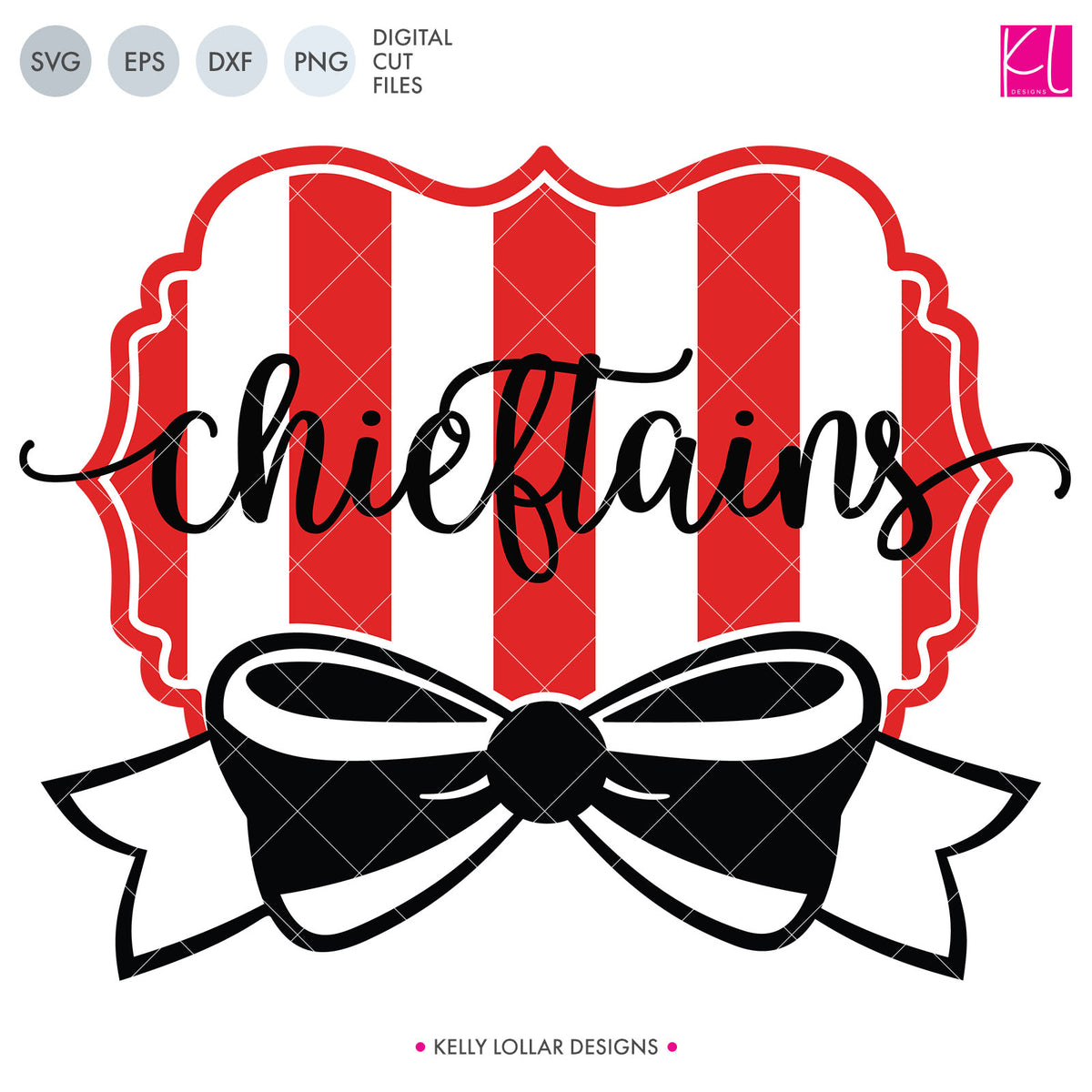 Chieftains Mascot Bundle | SVG DXF EPS PNG Cut Files