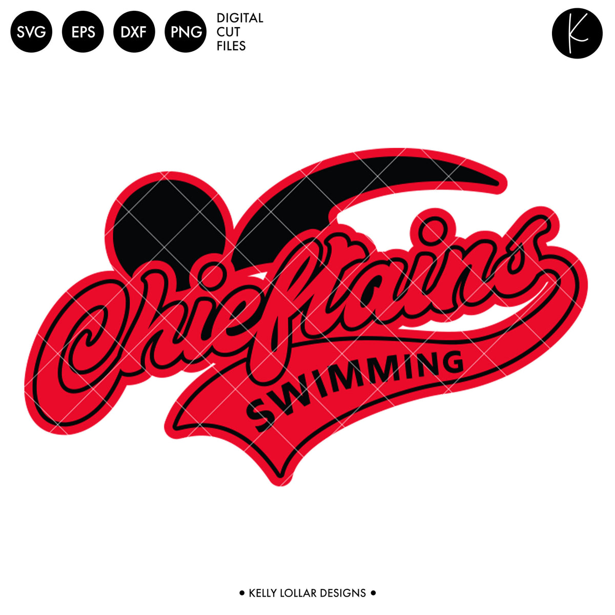 Chieftains Swim Bundle | SVG DXF EPS PNG Cut Files
