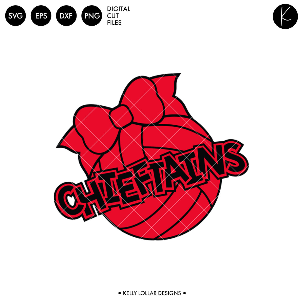Chieftains Volleyball Bundle | SVG DXF EPS PNG Cut Files