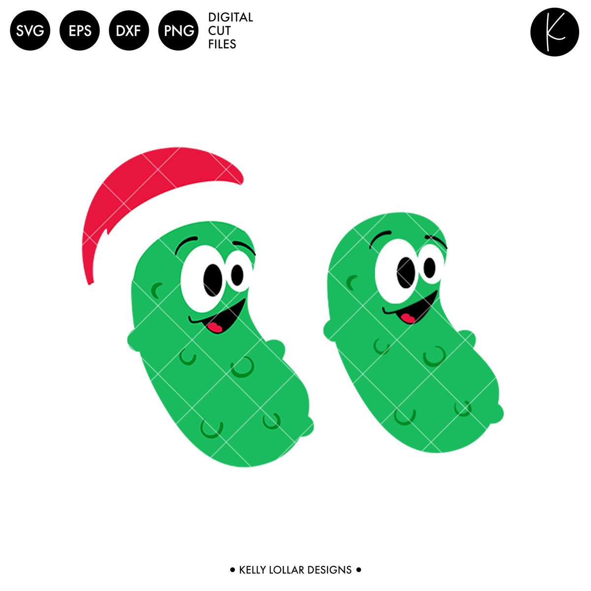 Christmas Pickle | SVG DXF EPS PNG Cut Files