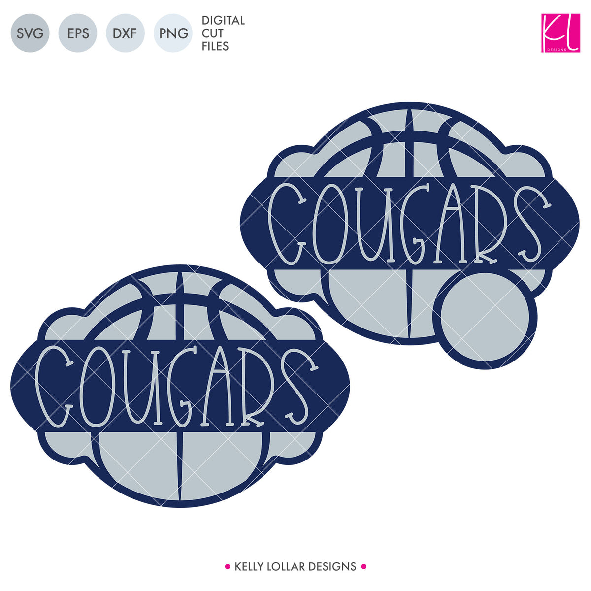 Cougars Basketball Bundle | SVG DXF EPS PNG Cut Files
