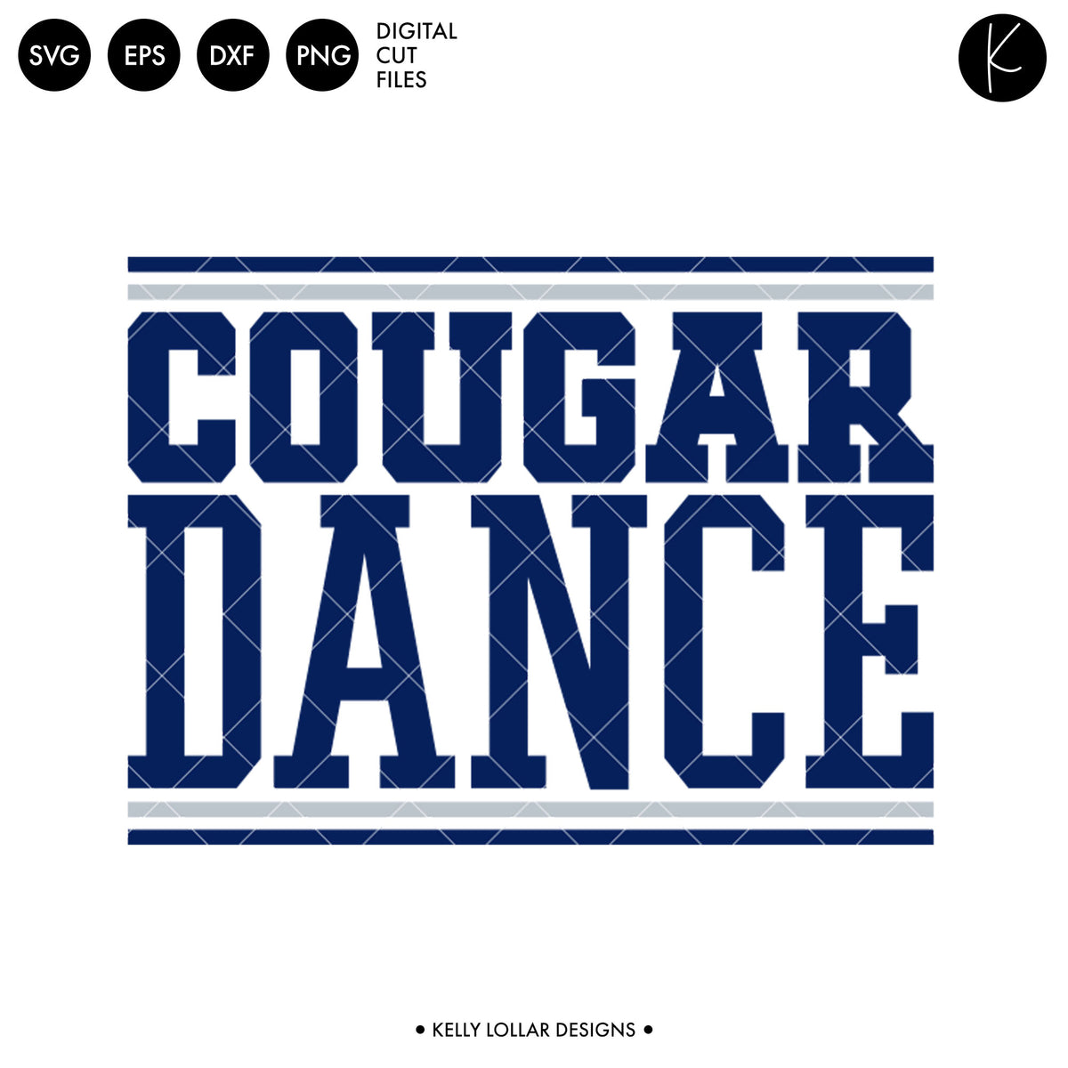 Cougars Dance Bundle | SVG DXF EPS PNG Cut Files