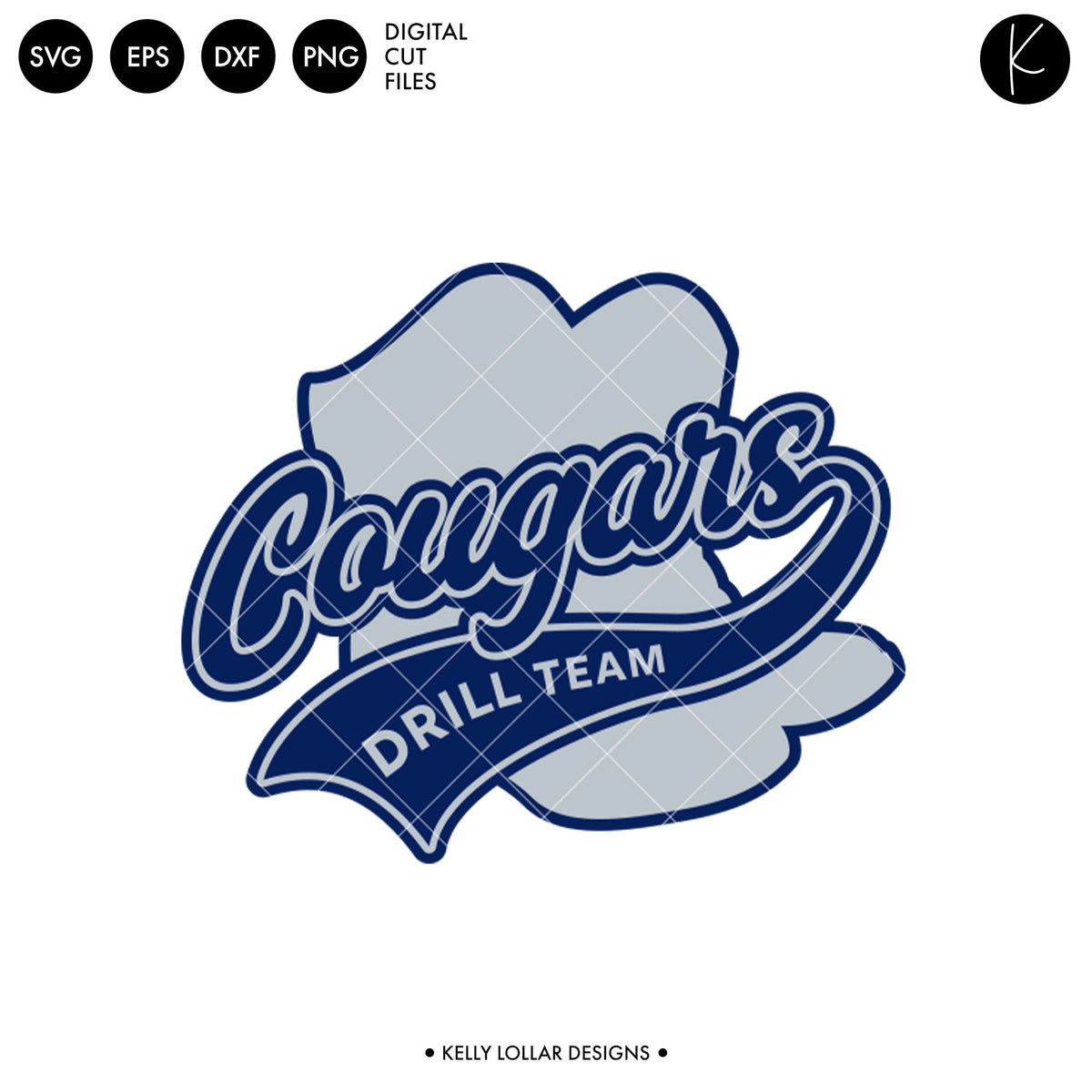 Cougars Drill Bundle | SVG DXF EPS PNG Cut Files