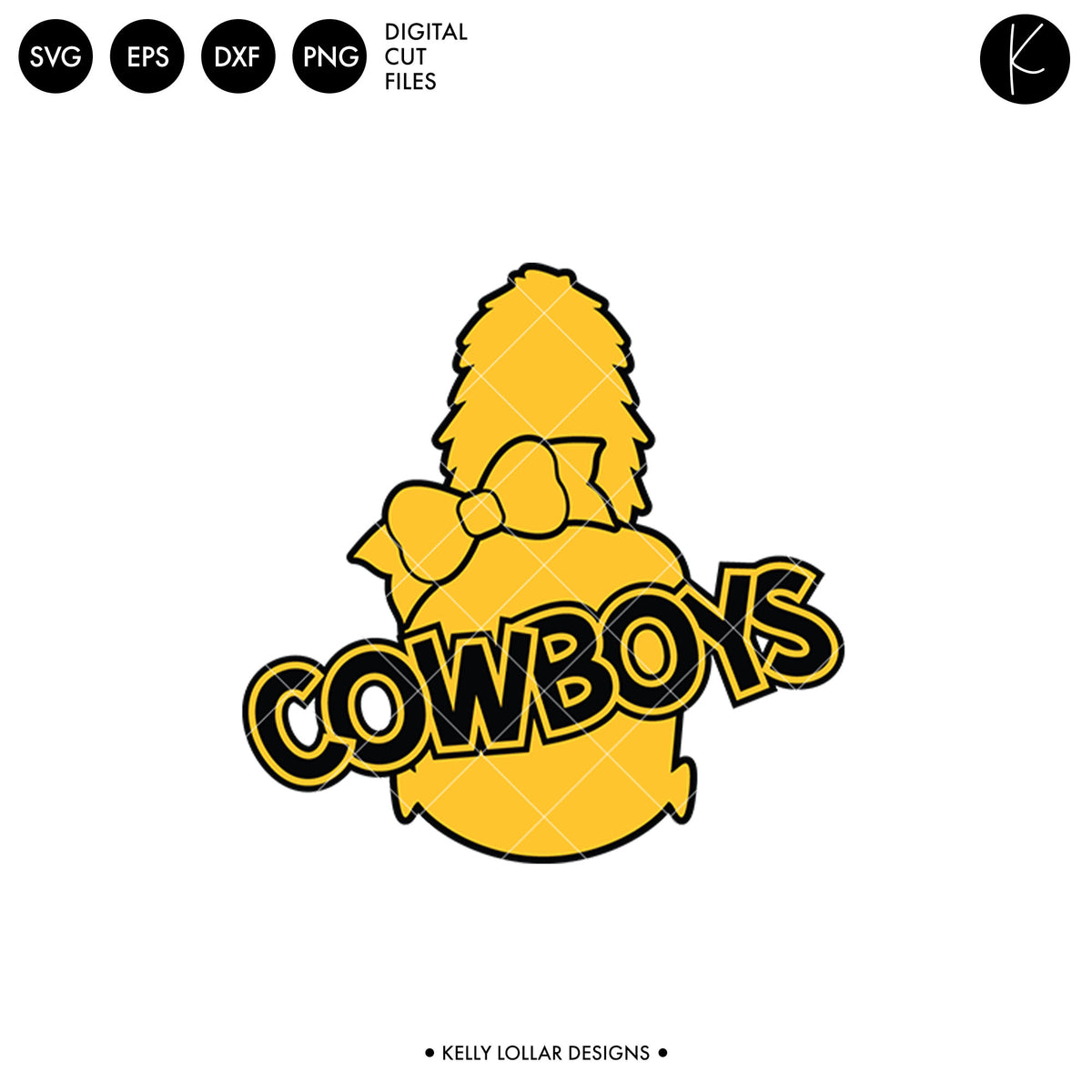 Cowboys Band Bundle | SVG DXF EPS PNG Cut Files