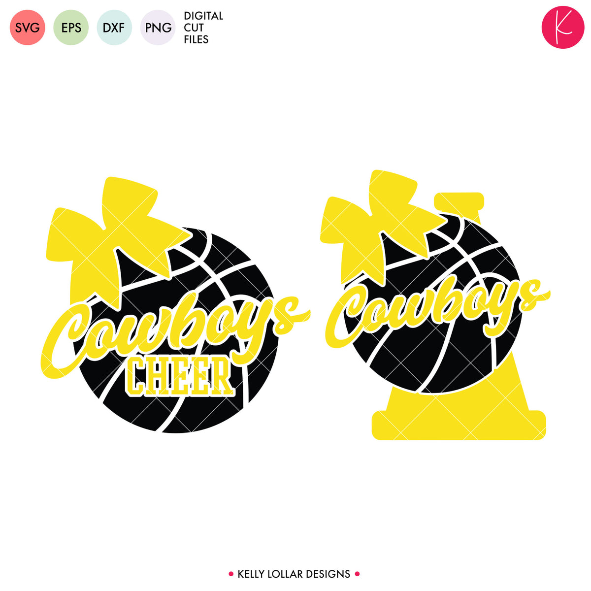 Cowboys &amp; Cowgirls Basketball Bundle | SVG DXF EPS PNG Cut Files