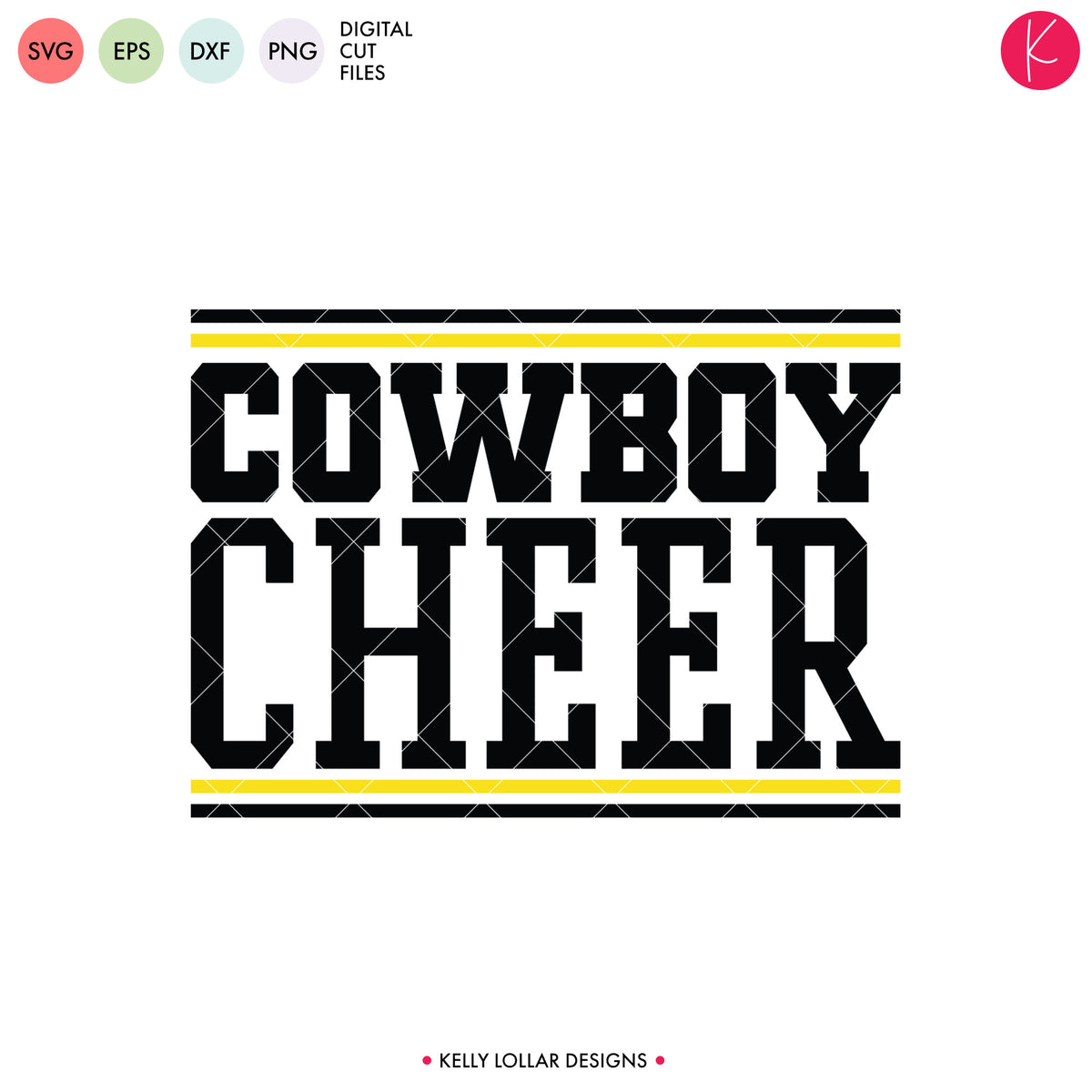 Cowboys Cheer Bundle | SVG DXF EPS PNG Cut Files