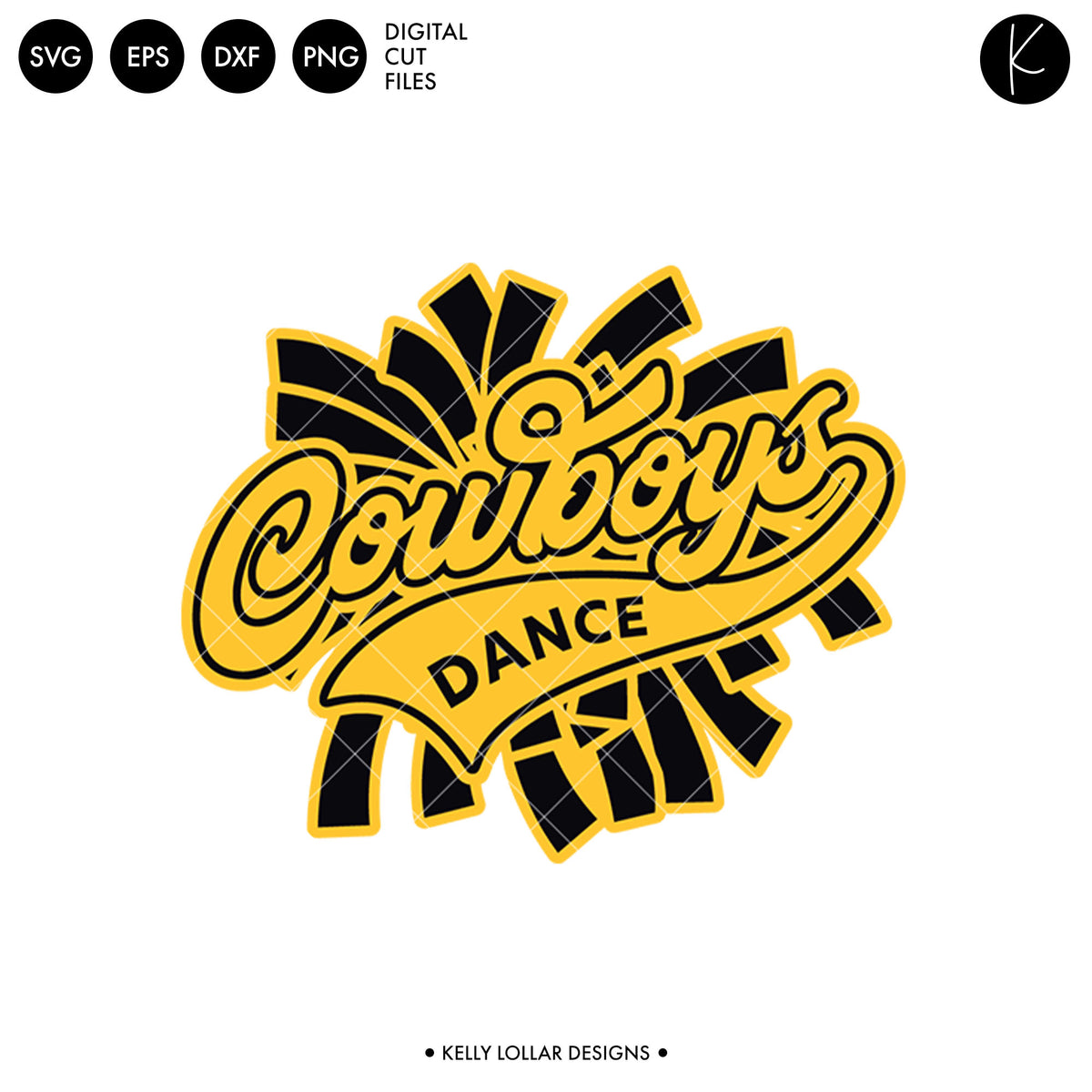 Cowboys Dance Bundle | SVG DXF EPS PNG Cut Files