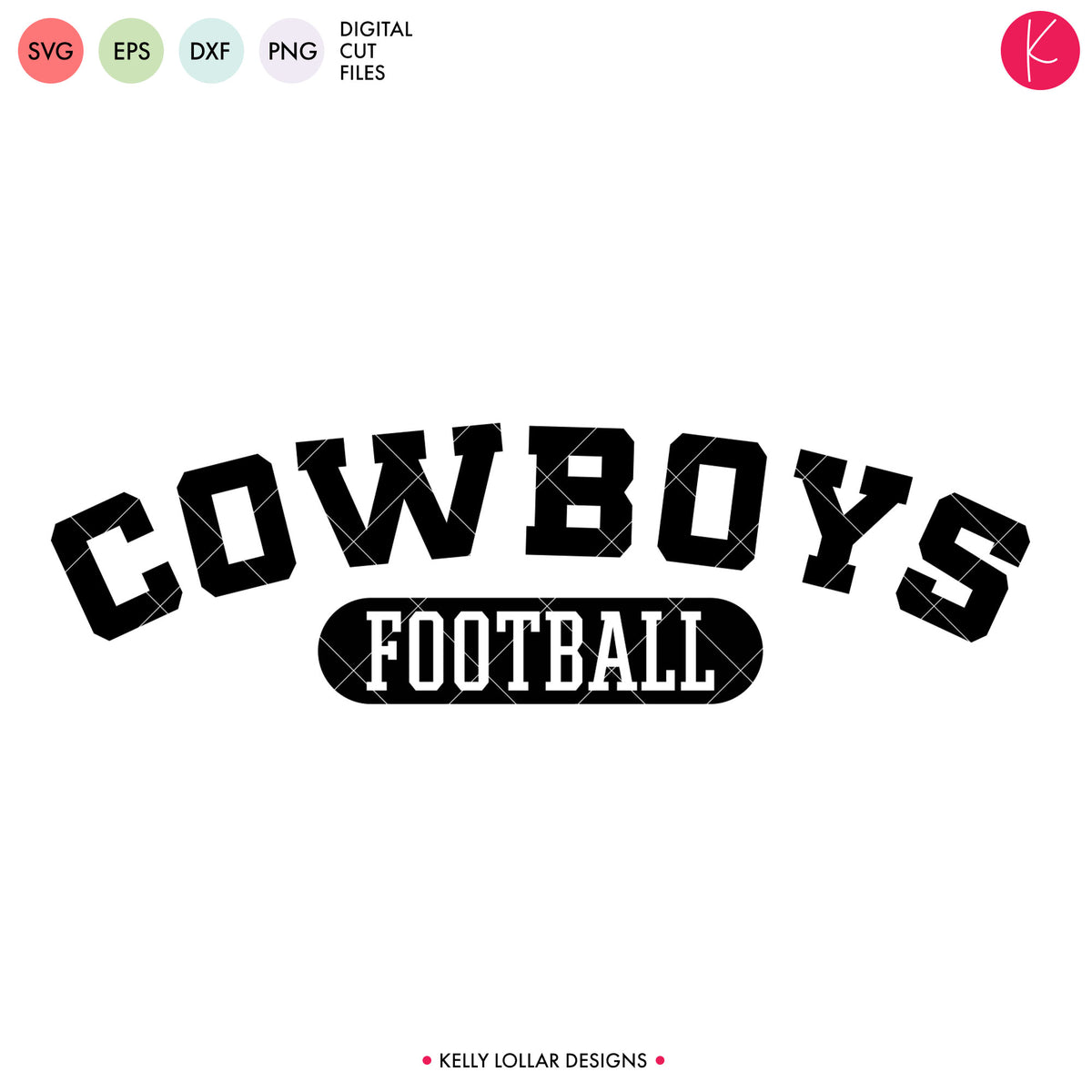 Cowboys Football Bundle | SVG DXF EPS PNG Cut Files