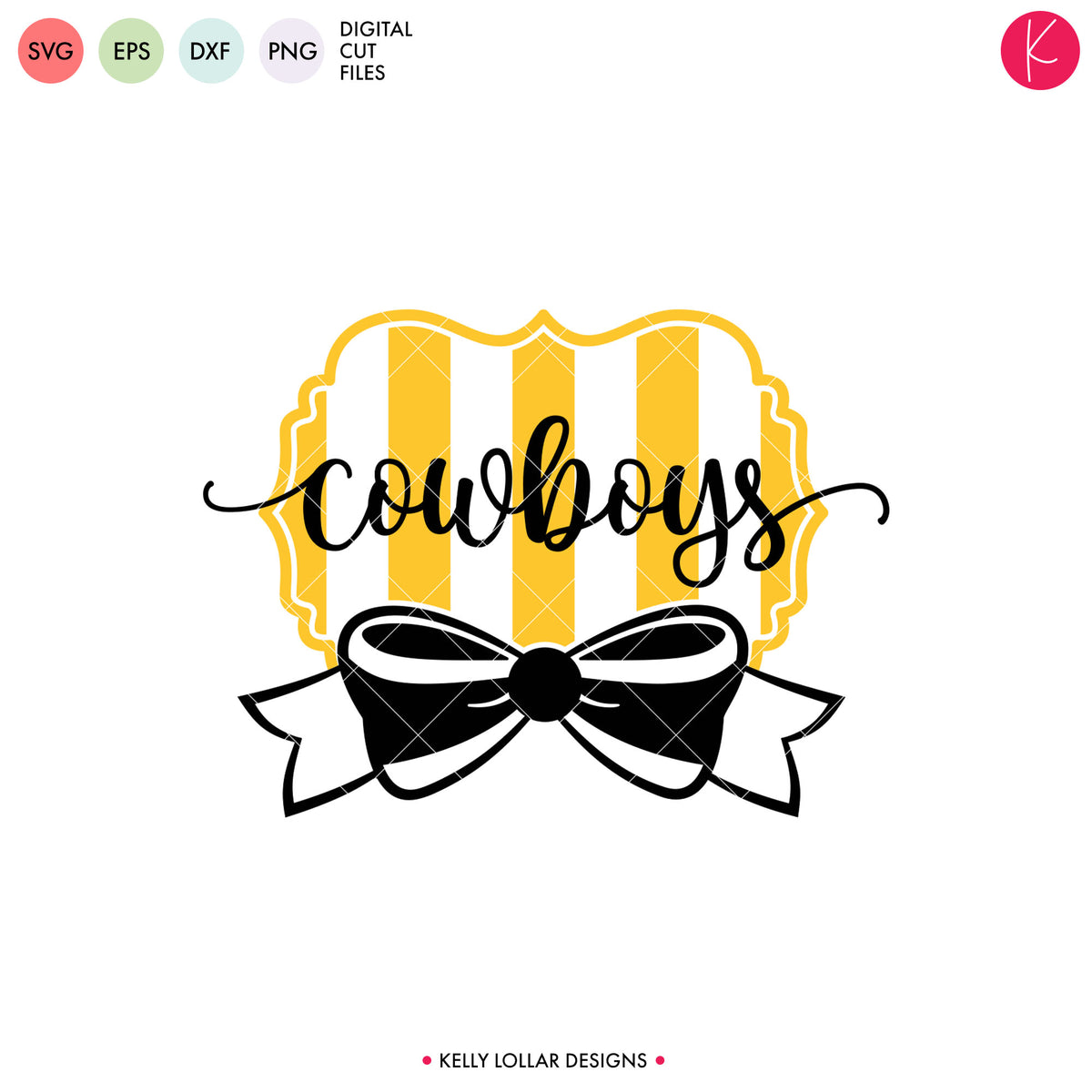 Cowboys &amp; Cowgirls Mascot Bundle | SVG DXF EPS PNG Cut Files