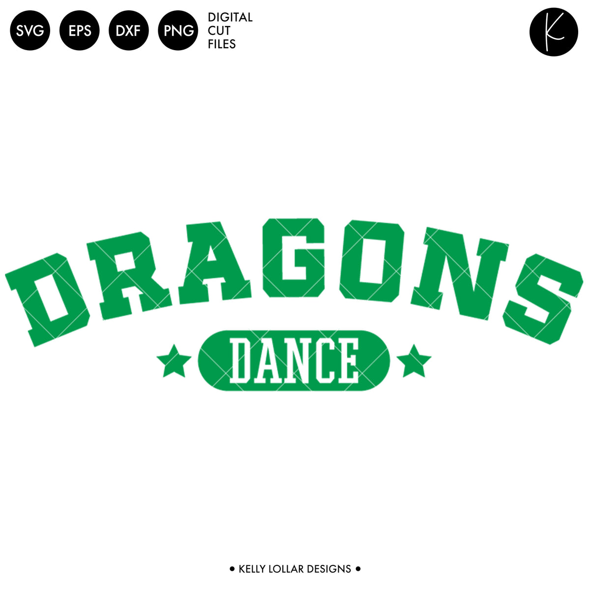 Dragons Dance Bundle | SVG DXF EPS PNG Cut Files