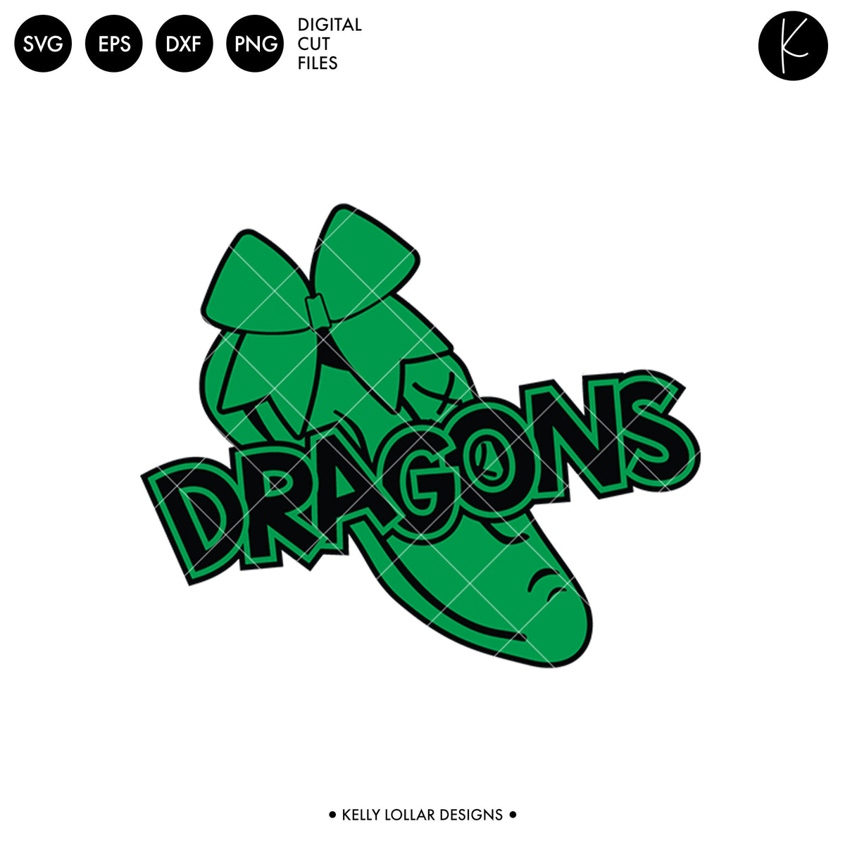 Dragons Dance Bundle | SVG DXF EPS PNG Cut Files