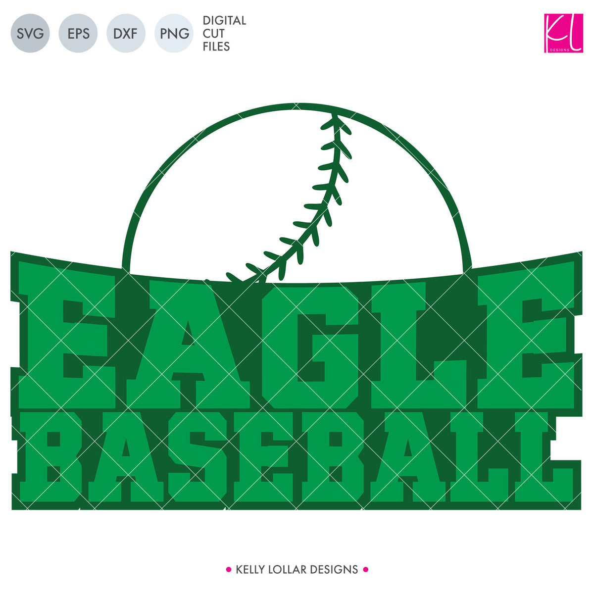 Eagles Baseball &amp; Softball Bundle | SVG DXF EPS PNG Cut Files