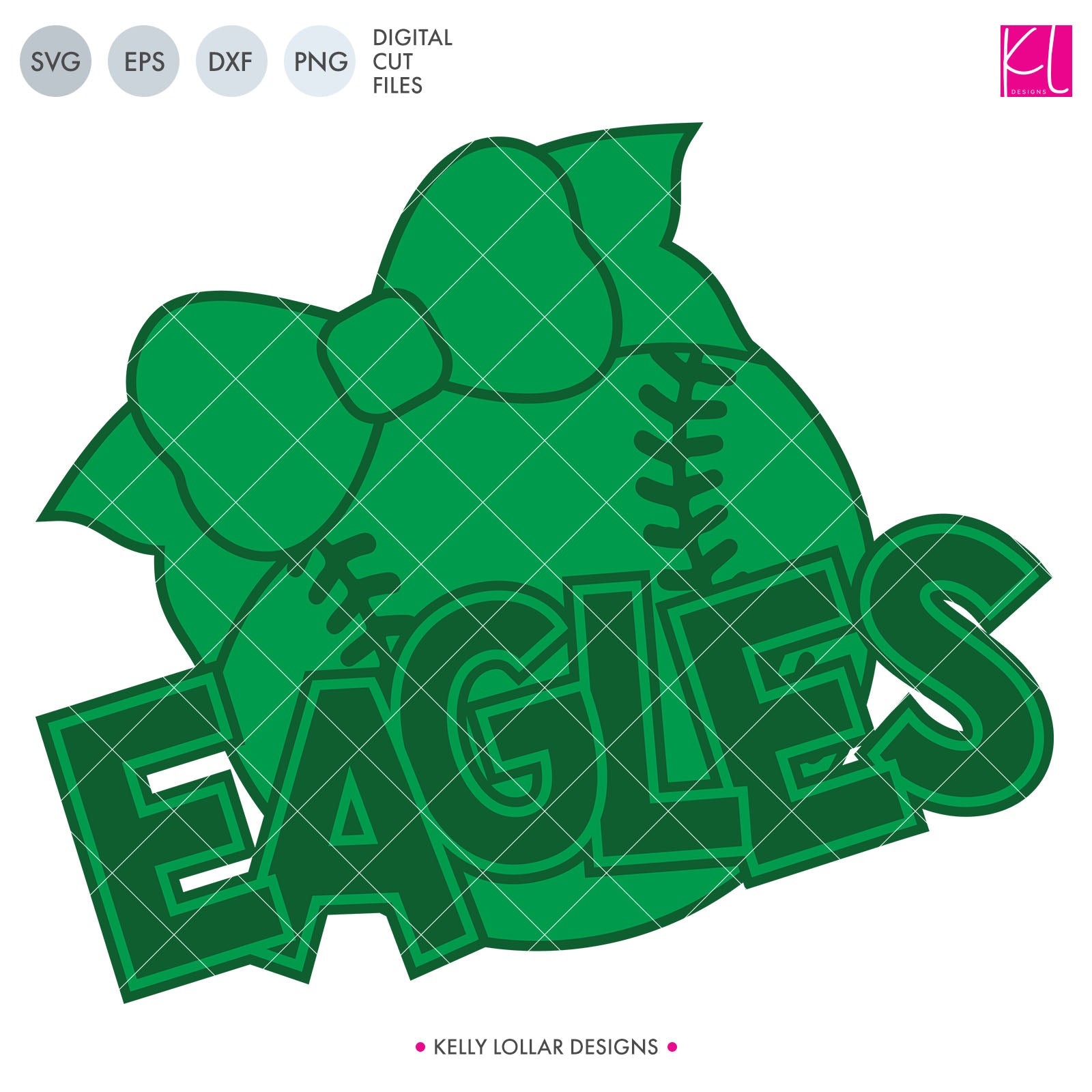 Eagles Football Bundle  SVG DXF EPS PNG Cut Files - Kelly Lollar Designs