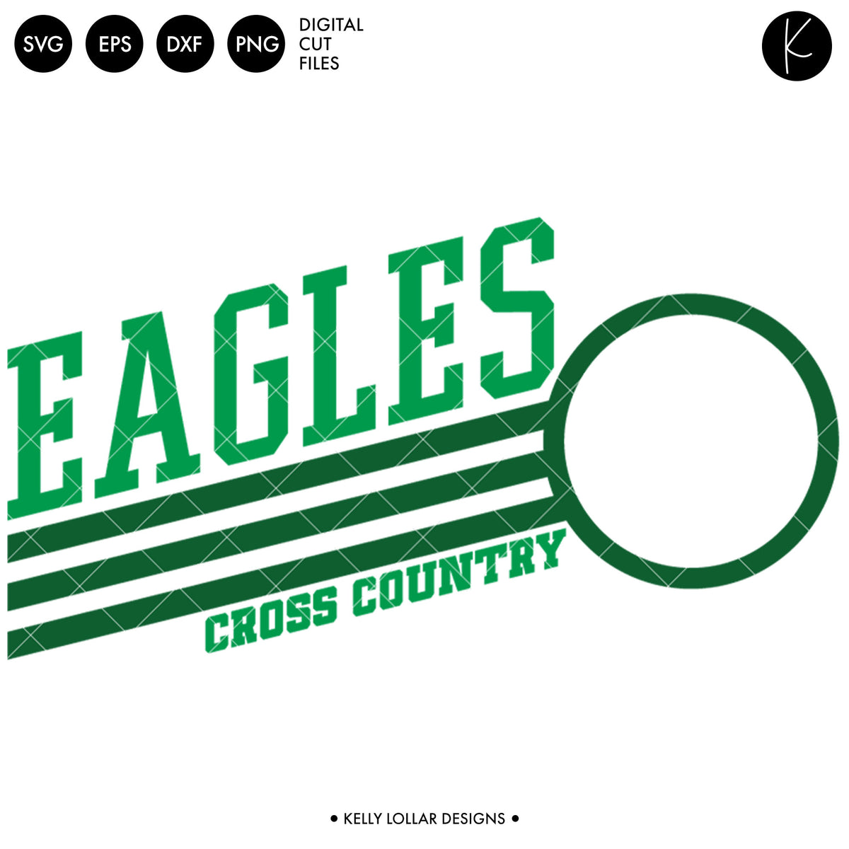 Eagles Cross Country Bundle | SVG DXF EPS PNG Cut Files