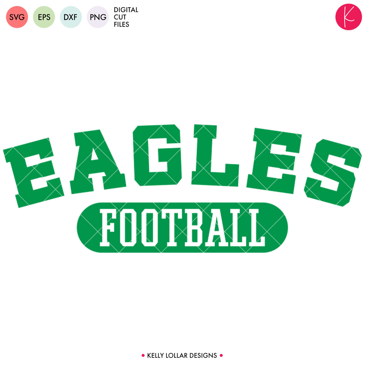 Eagles Football Bundle | SVG DXF EPS PNG Cut Files