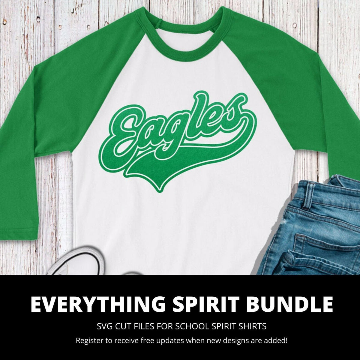 Eagles Everything Spirit Bundle  SVG DXF EPS PNG Cut Files - Kelly Lollar  Designs
