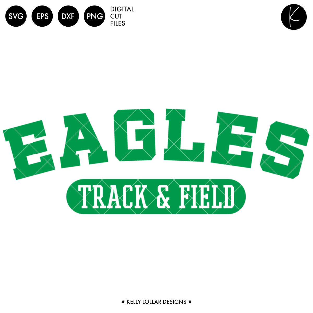 Eagles Track &amp; Field Bundle | SVG DXF EPS PNG Cut Files