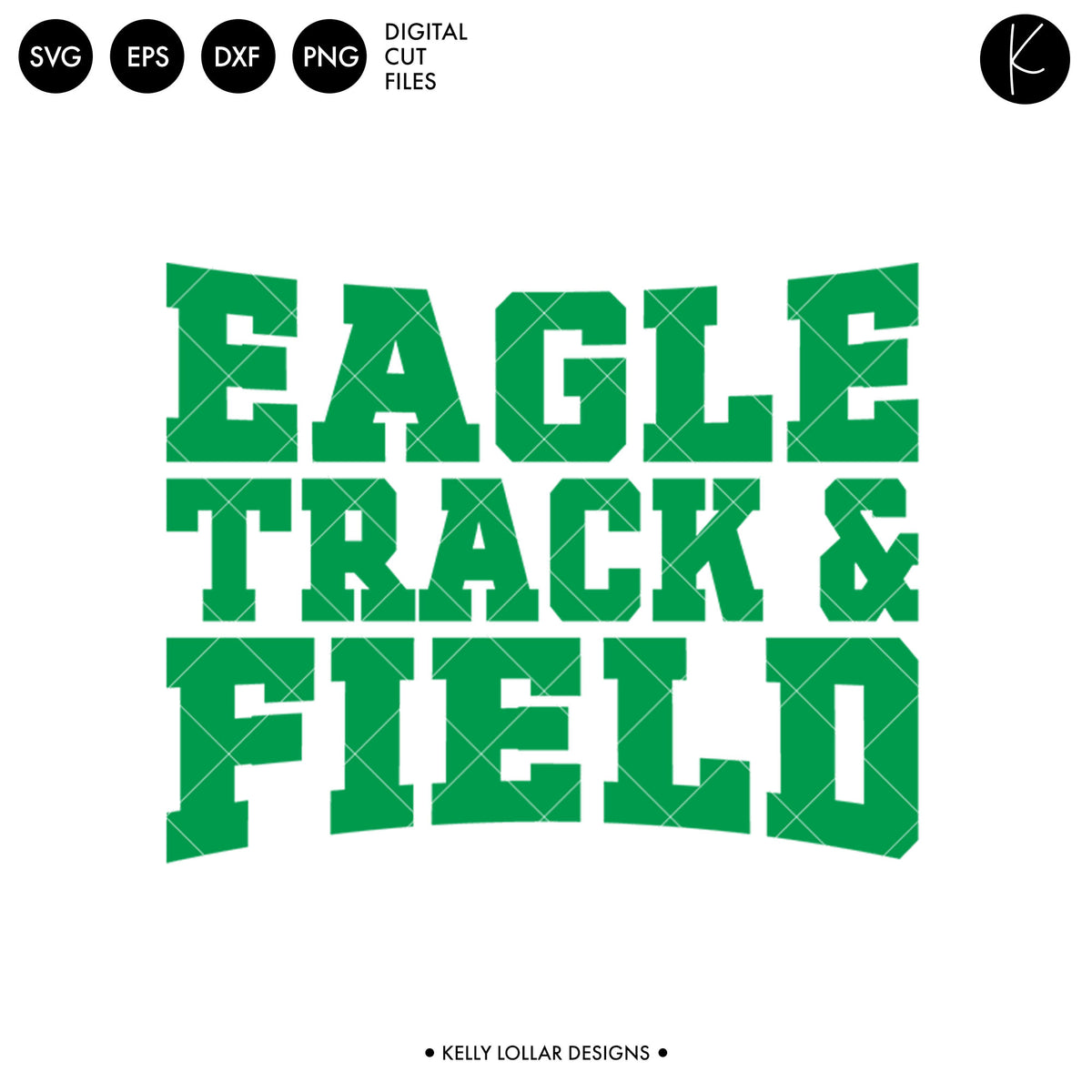 Eagles Track &amp; Field Bundle | SVG DXF EPS PNG Cut Files