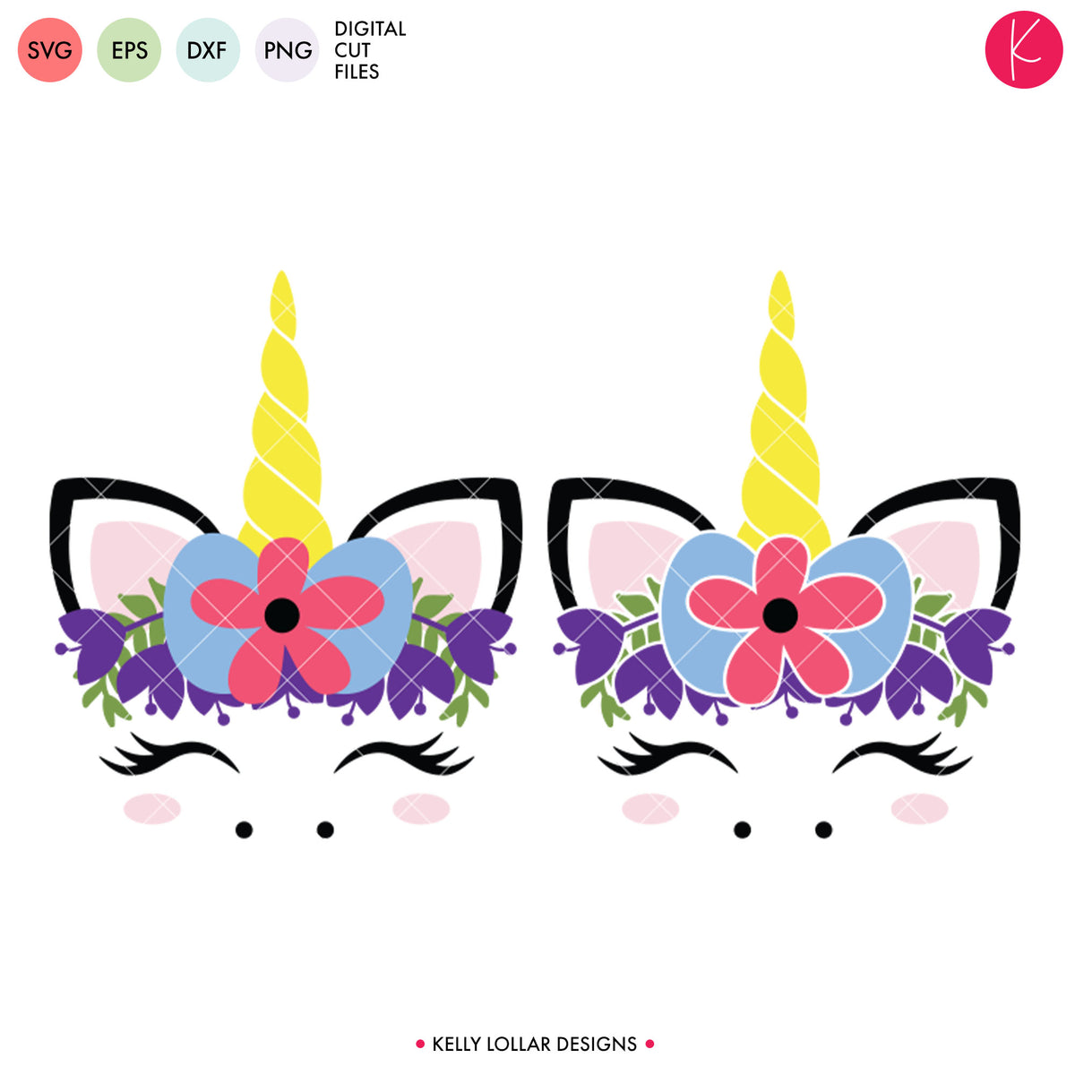 Easter Unicorn | SVG DXF EPS PNG Cut Files