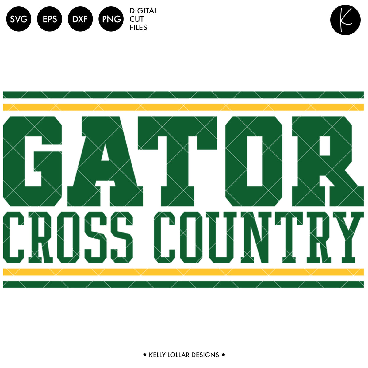 Gators Cross Country Bundle | SVG DXF EPS PNG Cut Files