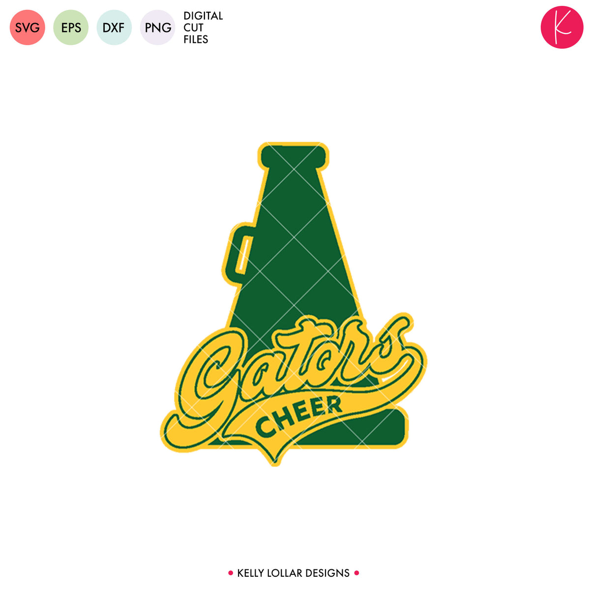 Gators Cheer Bundle | SVG DXF EPS PNG Cut Files