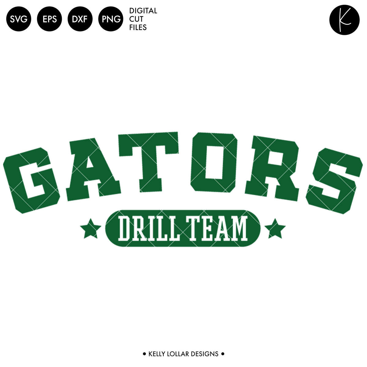 Gators Drill Bundle | SVG DXF EPS PNG Cut Files