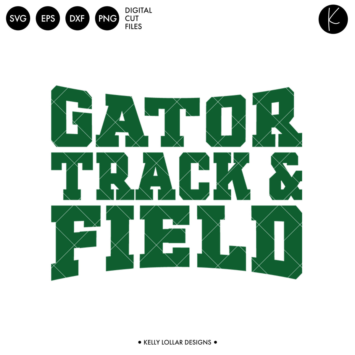 Gators Track &amp; Field Bundle | SVG DXF EPS PNG Cut Files