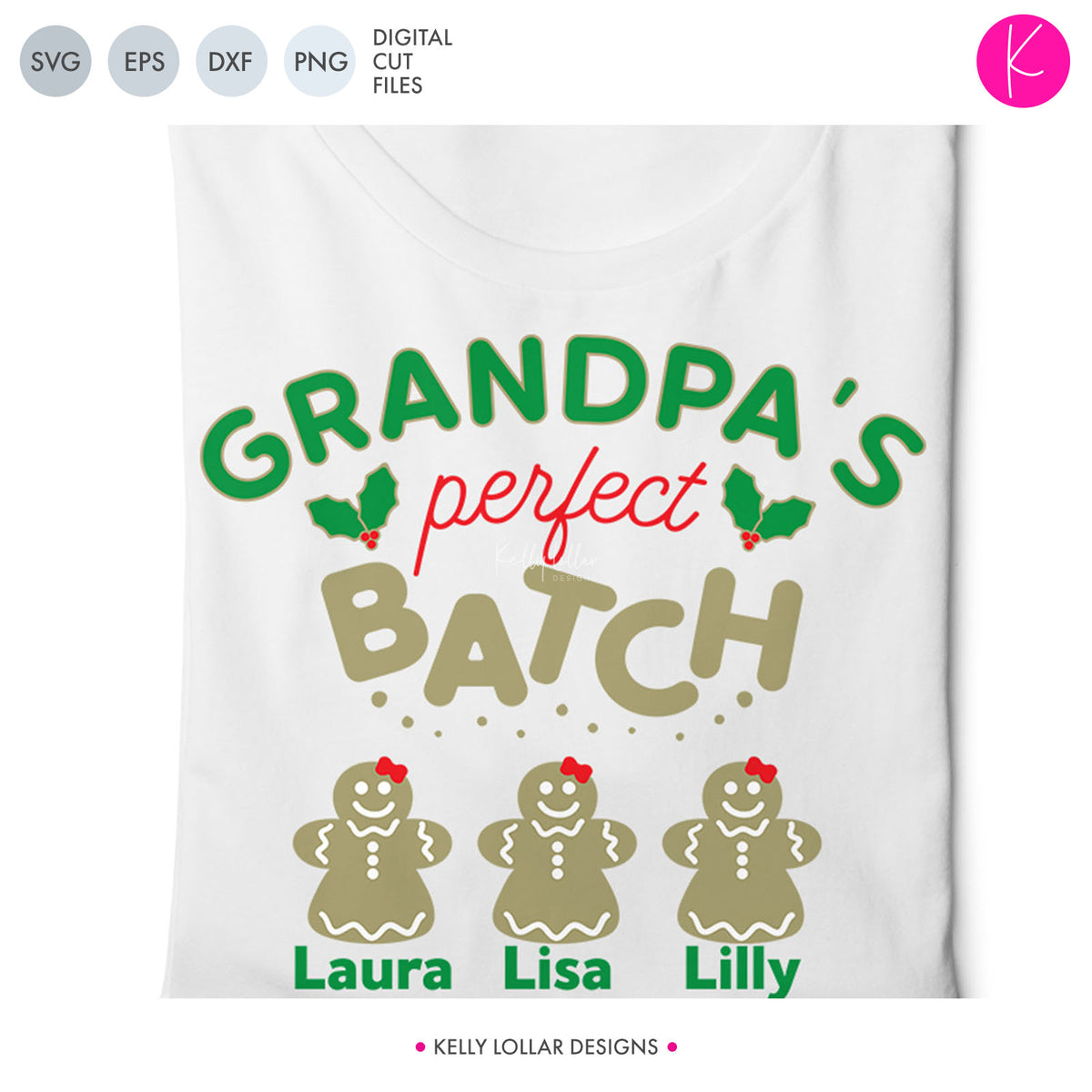 Grandma&#39;s Perfect Batch | SVG DXF EPS PNG Cut Files
