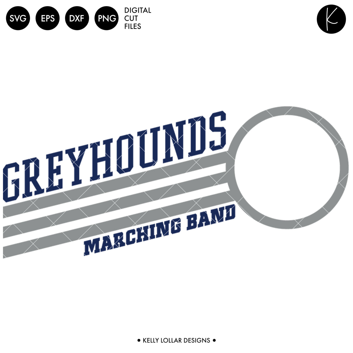 Greyhounds Band Bundle | SVG DXF EPS PNG Cut Files