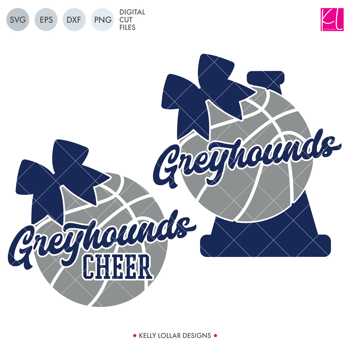 Greyhounds Basketball Bundle | SVG DXF EPS PNG Cut Files