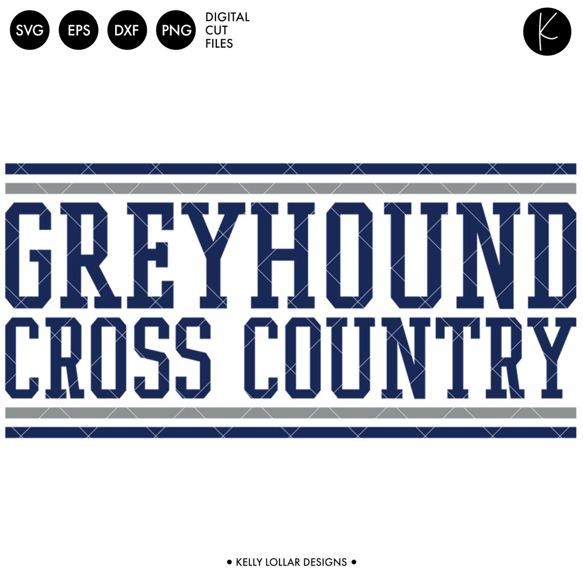 Greyhounds Cross Country Bundle | SVG DXF EPS PNG Cut Files